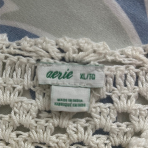 Aerie Crochet Blouse with Multicolor Accents - Picture 3 of 3